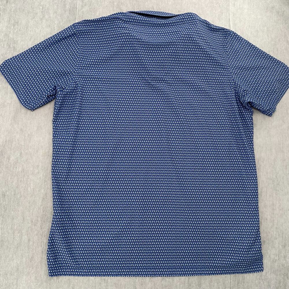 Peter Millar Adult XL Blue Polo All Over Print Palma Ceia Golf Club Logo Mens - Picture 2 of 11